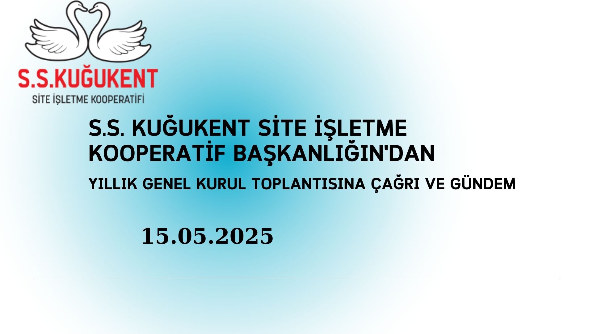 GENEL KURUL TOPLANTISINA ÇAĞRI 15.06.2025